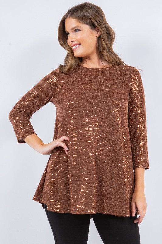 Iris Shimmer Tunic
