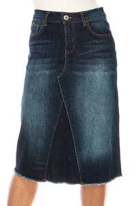 Shakira Denim Skirt