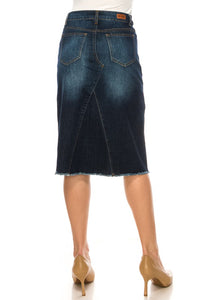 Shakira Denim Skirt