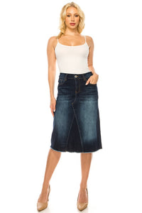 Shakira Denim Skirt