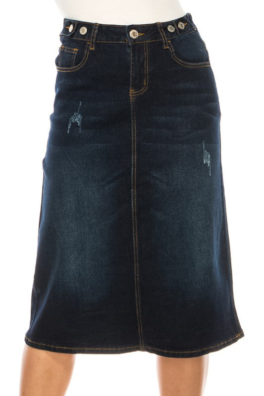 Faith Denim Skirt