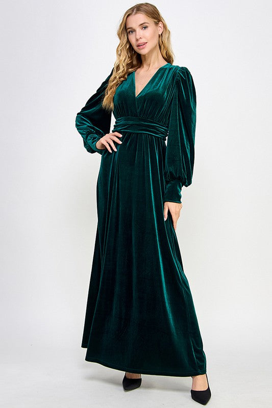 Vallie Velvet Dress