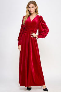 Vallie Velvet Dress