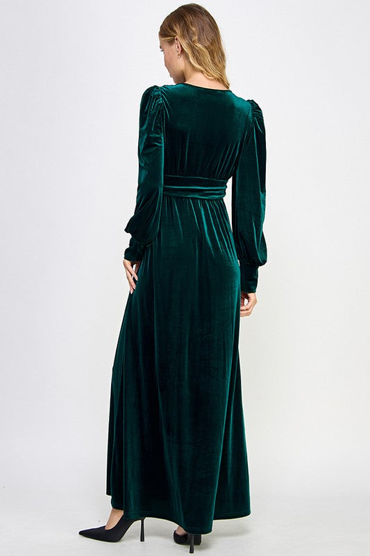 Vallie Velvet Dress