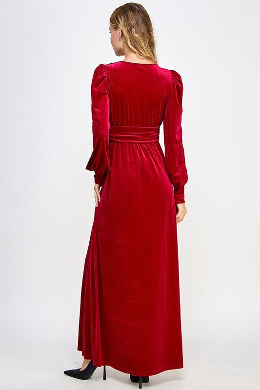 Vallie Velvet Dress