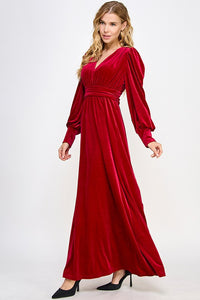 Vallie Velvet Dress