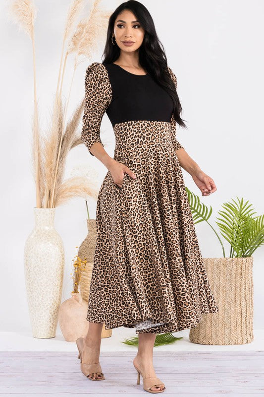 Dory Leopard Dress