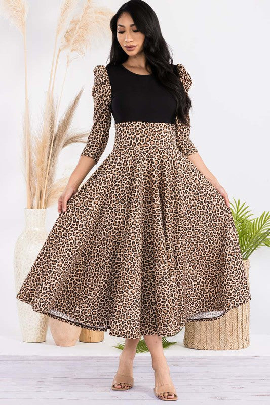 Dory Leopard Dress