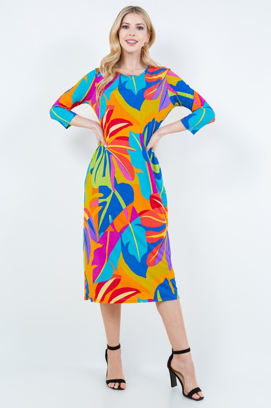 Tropical Layering Dress S / Multi Tropical Layering Dress S / Multi
