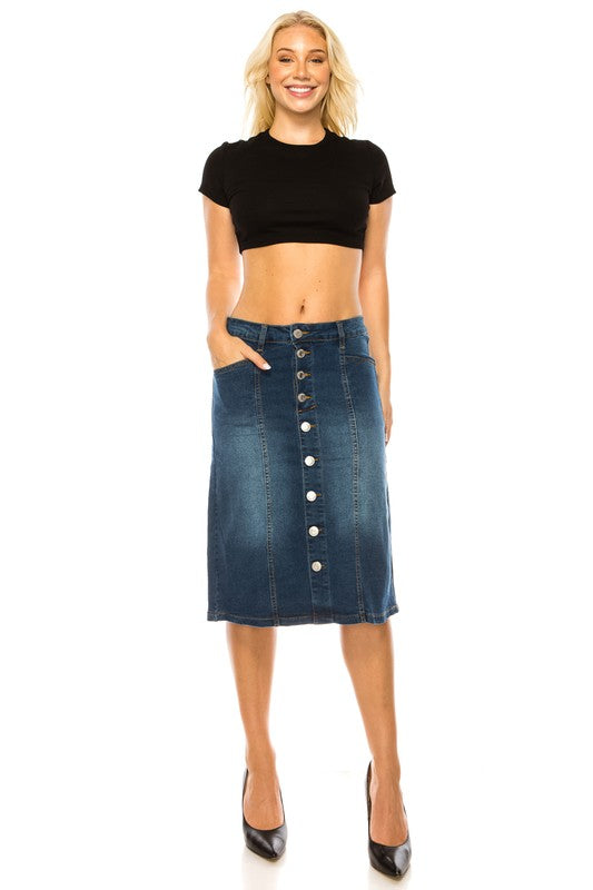 Ammie Denim Skirt