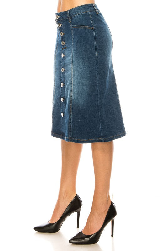 Ammie Denim Skirt