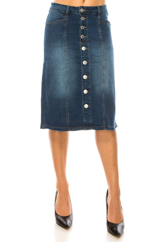 Ammie Denim Skirt