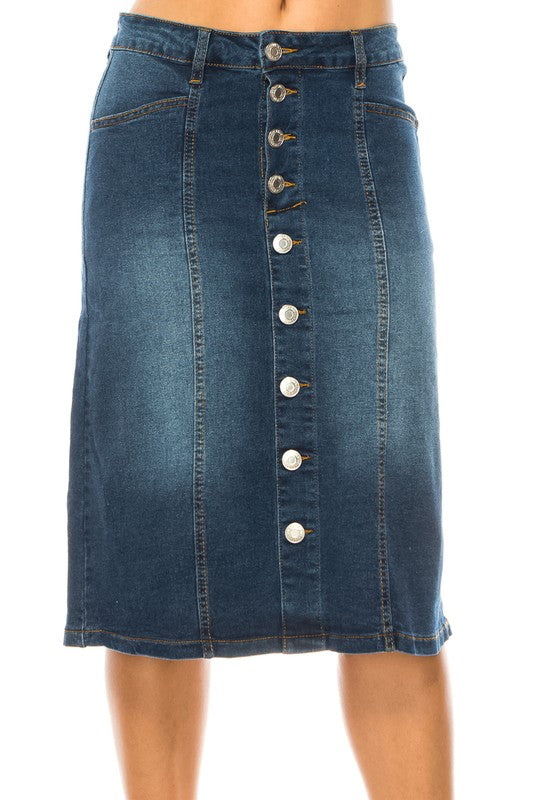 Ammie Denim Skirt