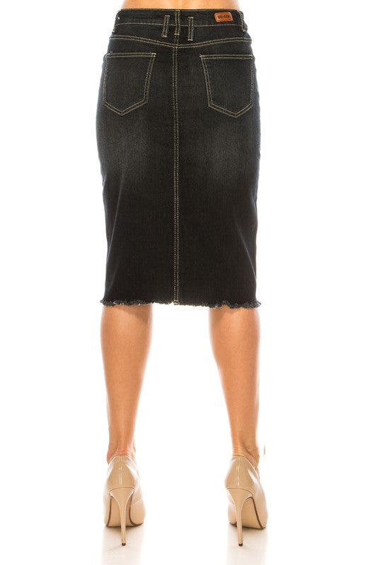 Harper Denim Skirt