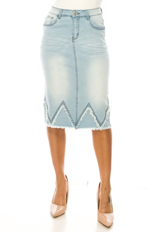 Imara Denim Skirt