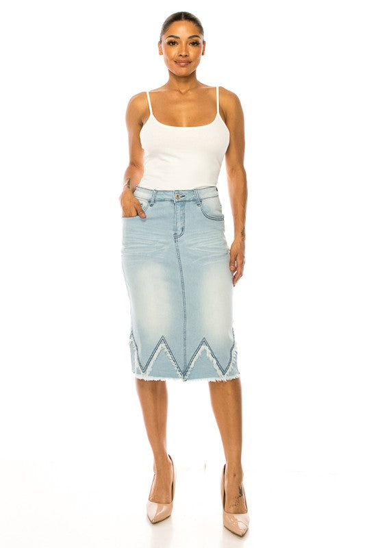 Imara Denim Skirt