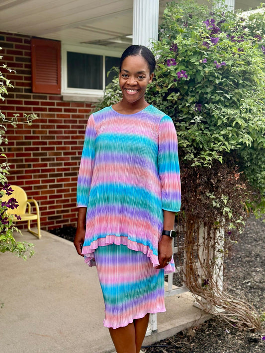 Over the Rainbow Skirt Set