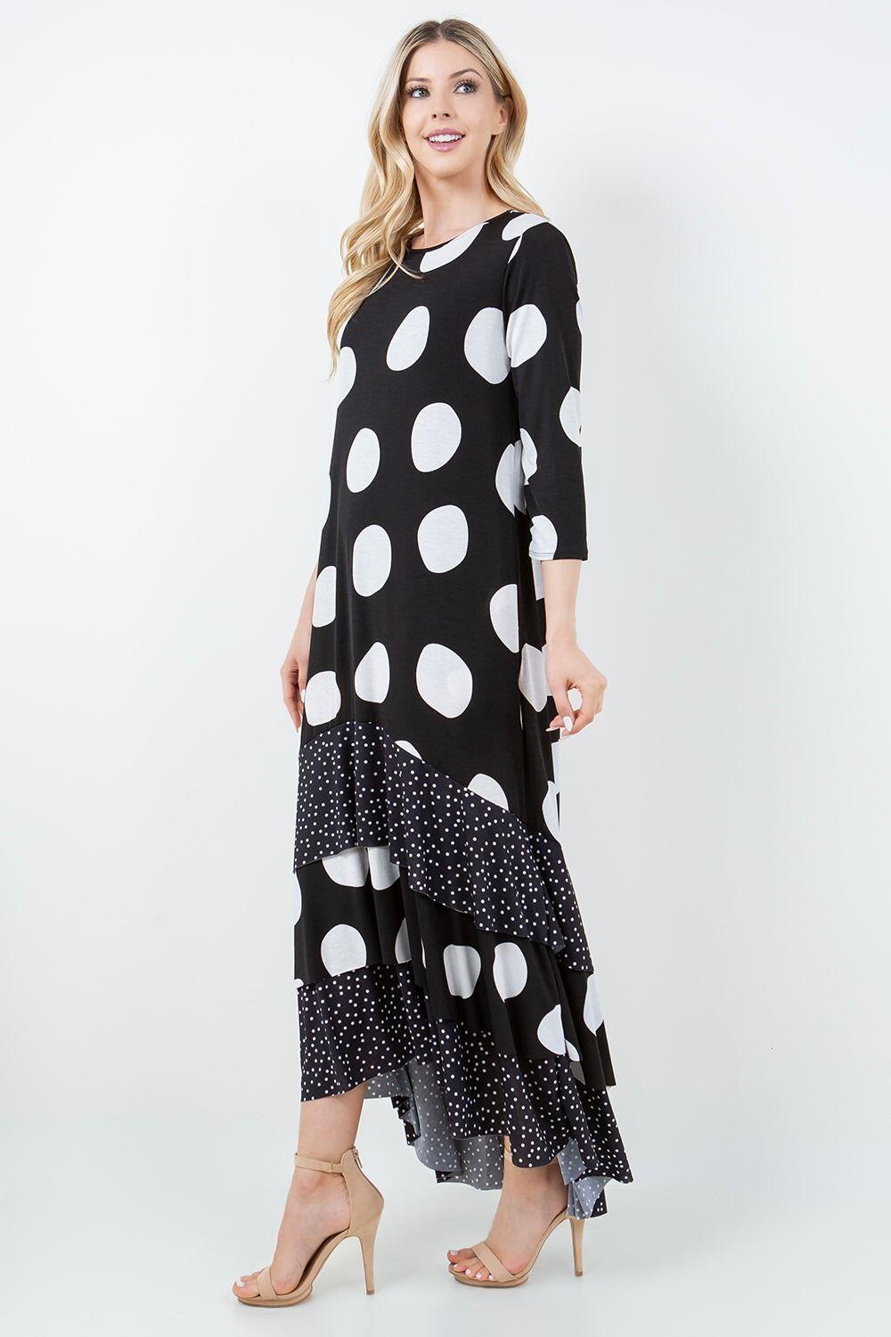 Dotty Hi Lo Dress