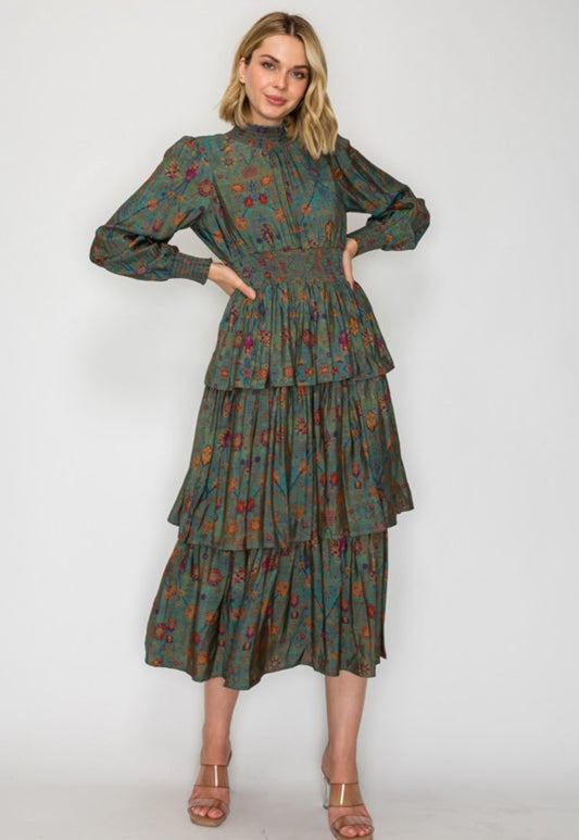 Mara Ruffled Dress