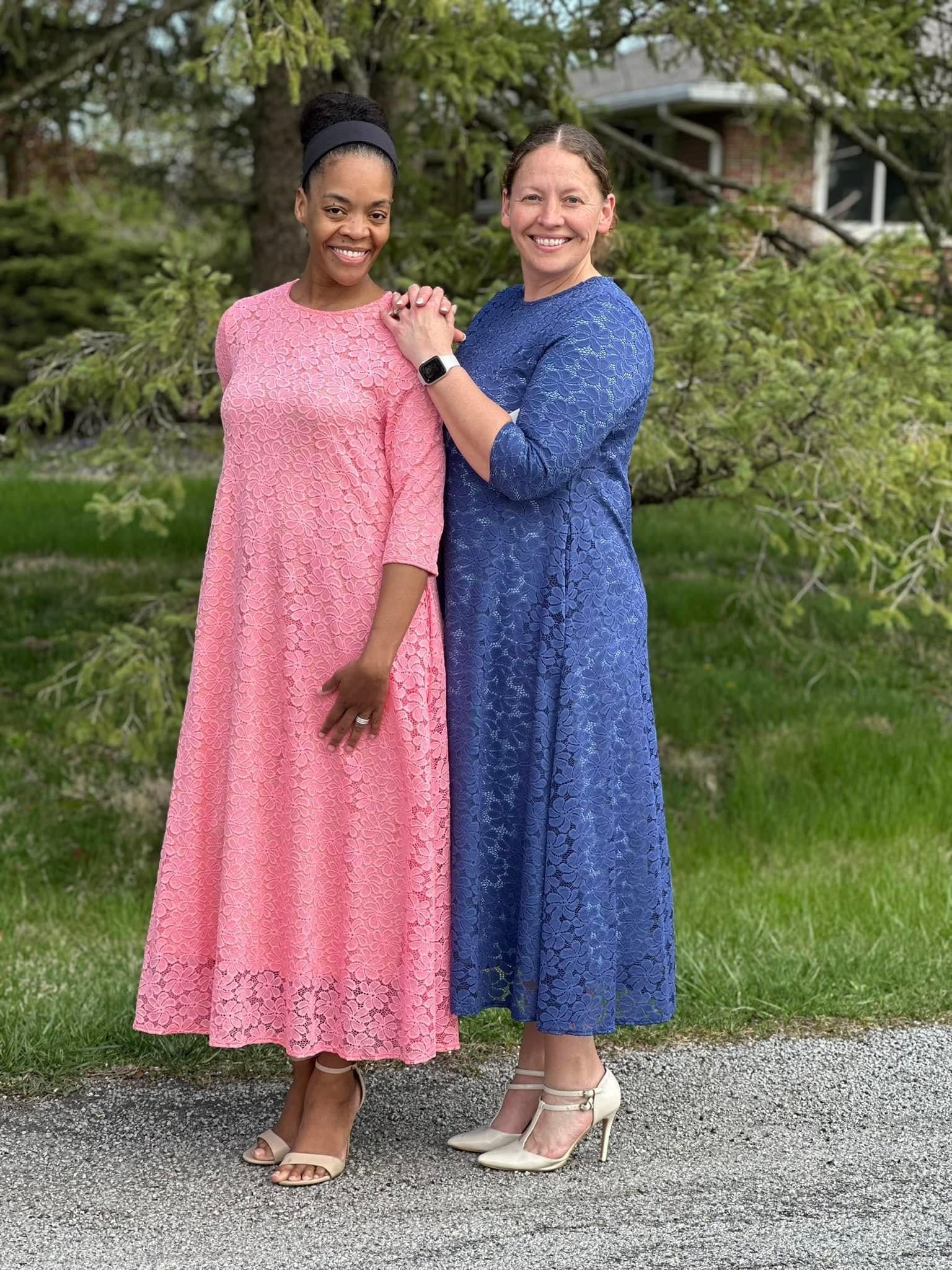 dahlia lace dress Dahlia Pink Floral Lace Mermaid Gown (Archive Sale)