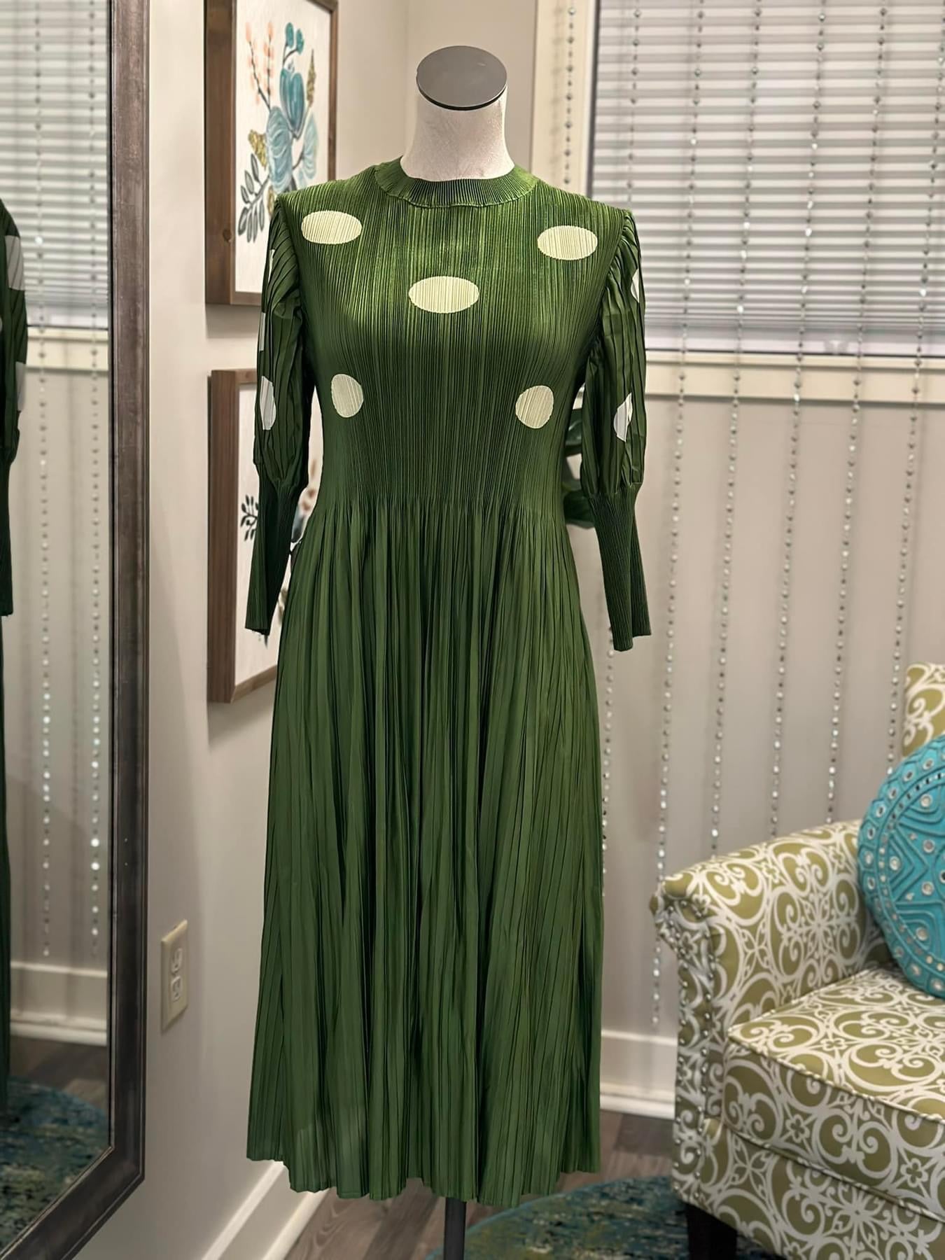 Deanna Dress-Green