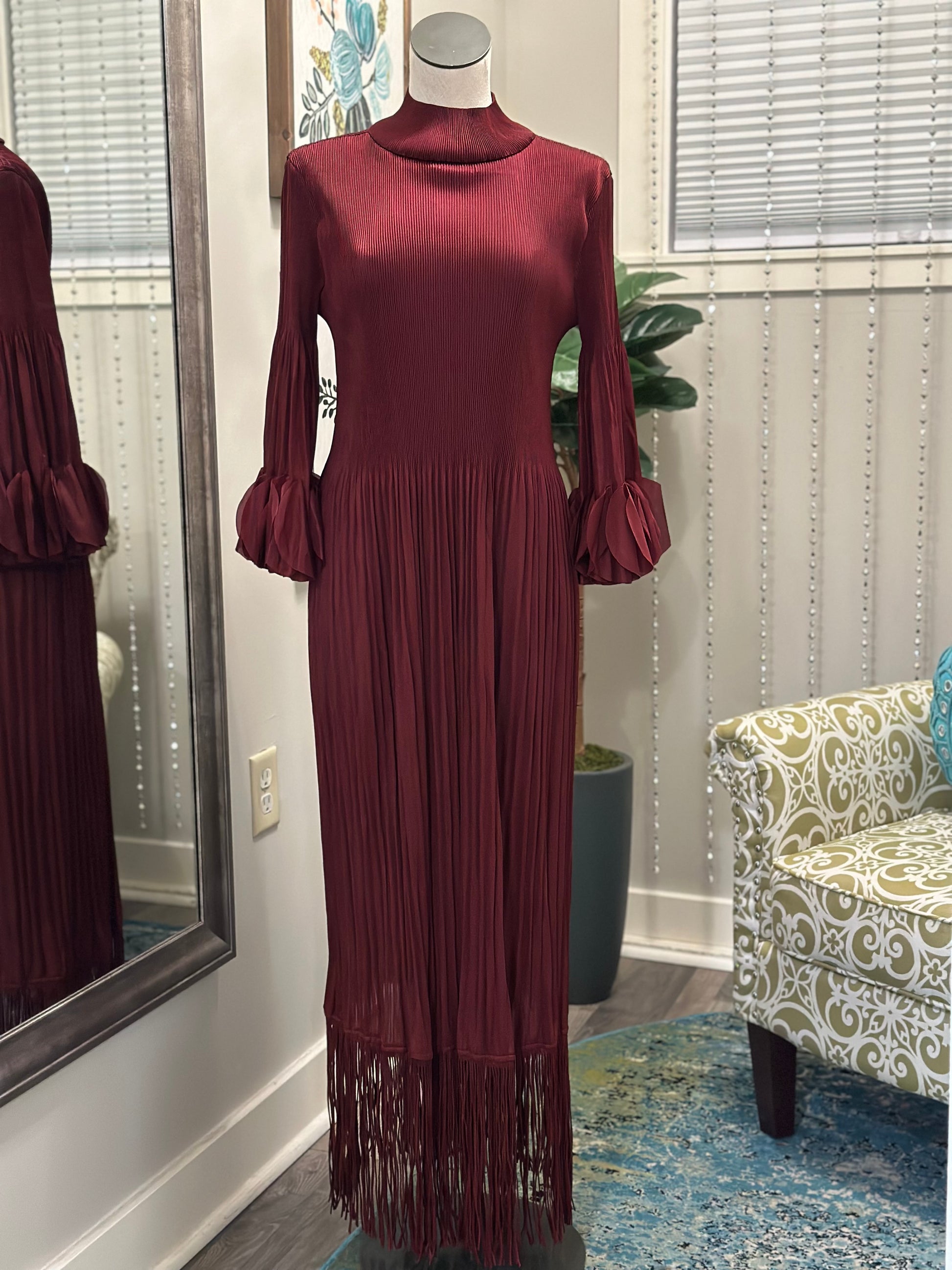 polyester georgette dresses Poly Georgette Gown