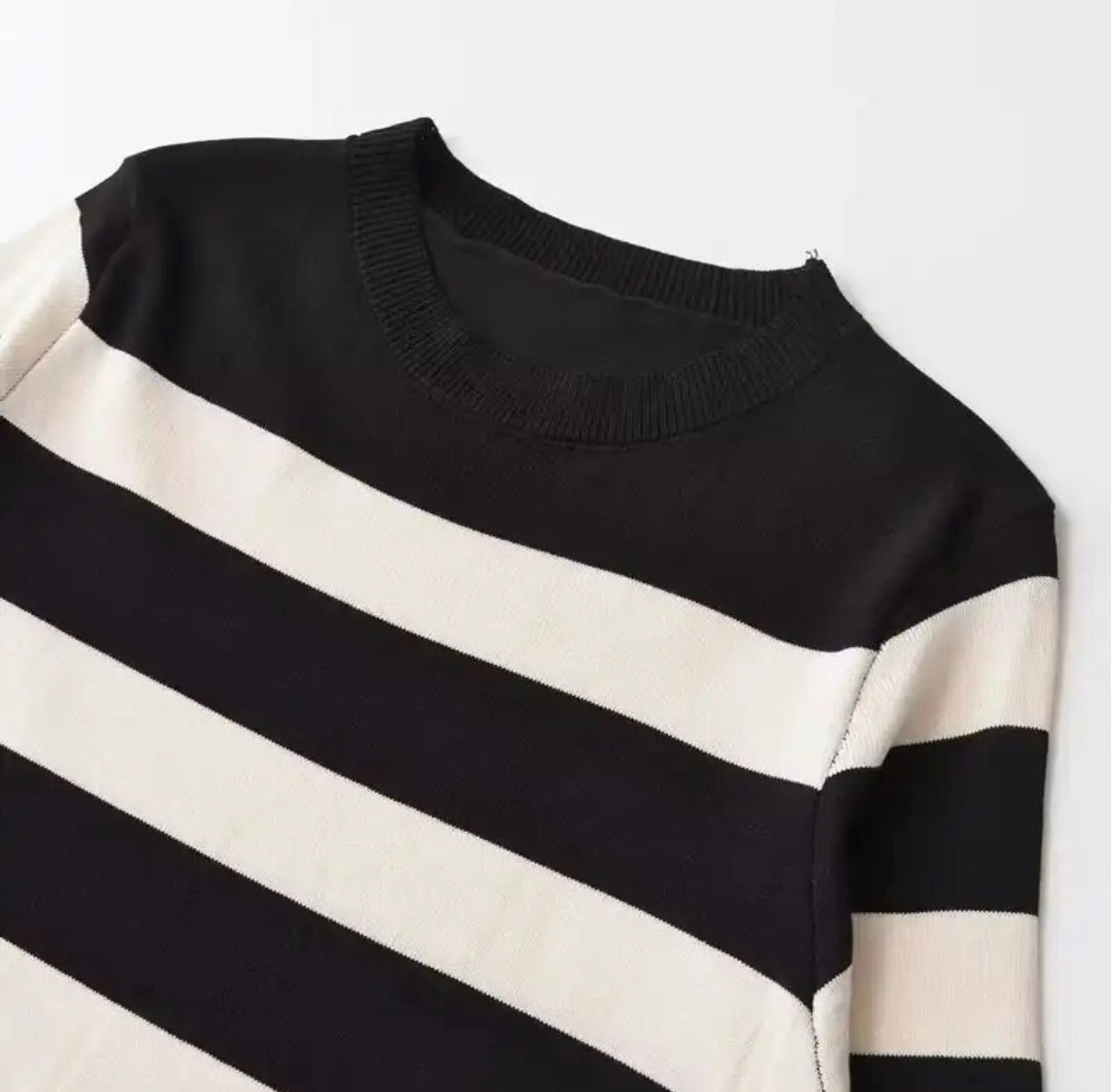 Stripe Sweater Dress