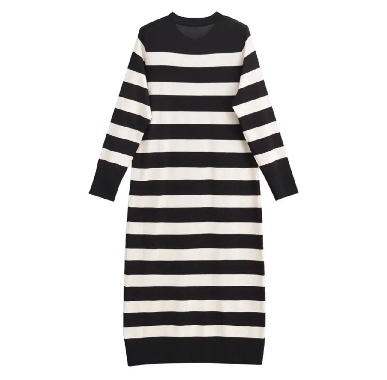 Stripe Sweater Dress