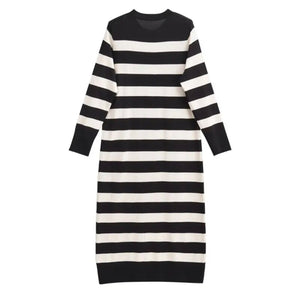Stripe Sweater Dress