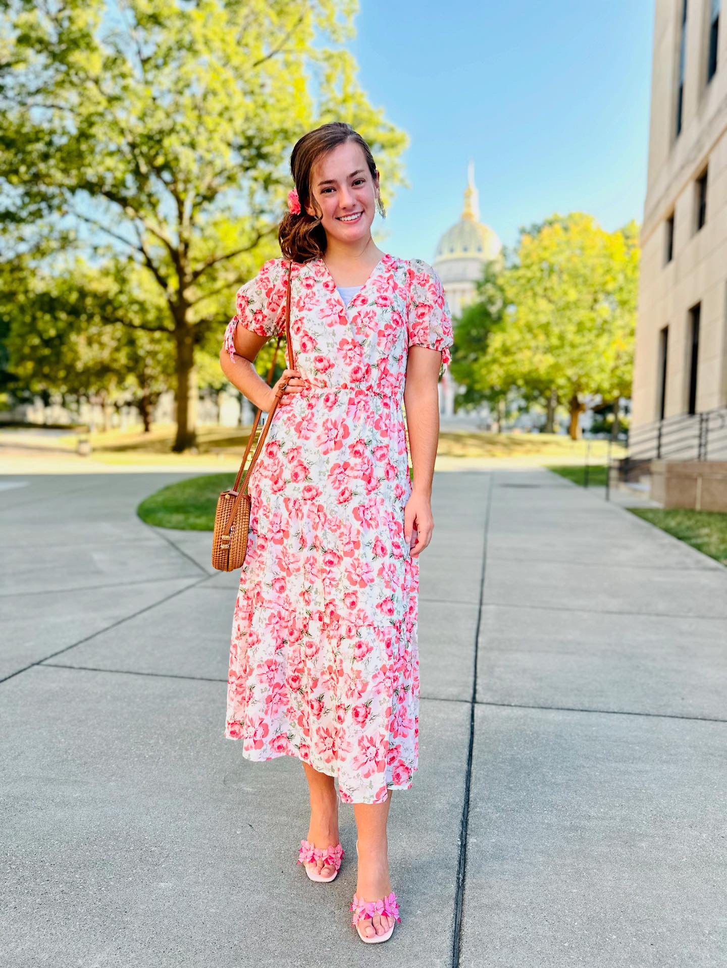 Heather Floral Dress