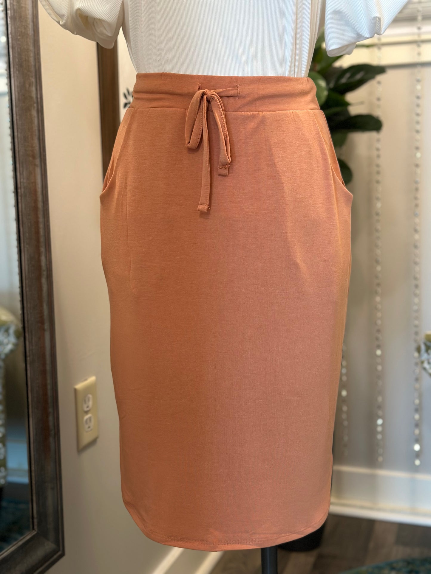 Madelyn Drawstring Skirt