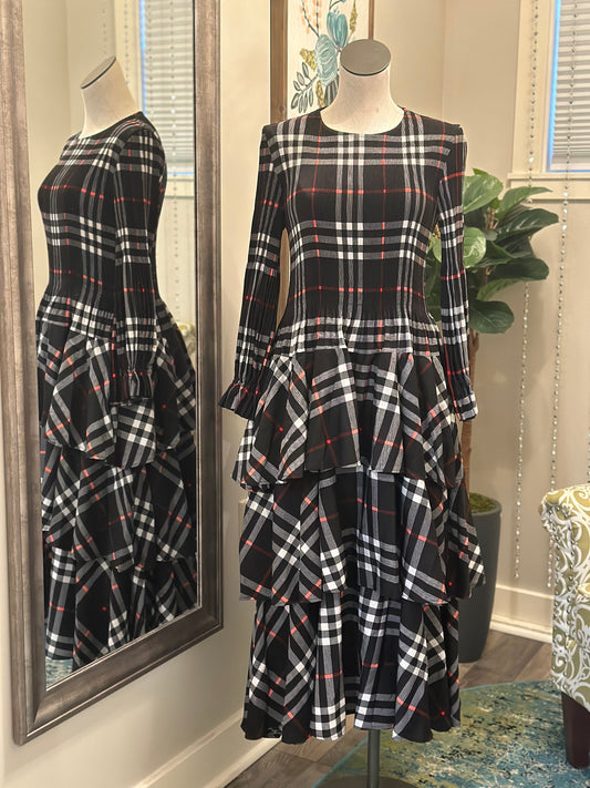 Lilah Plaid Dress