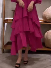 Georgia Ruffle Dress