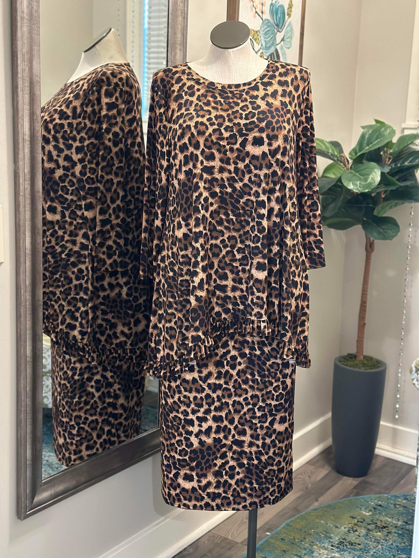 Quinn Leopard Tunic