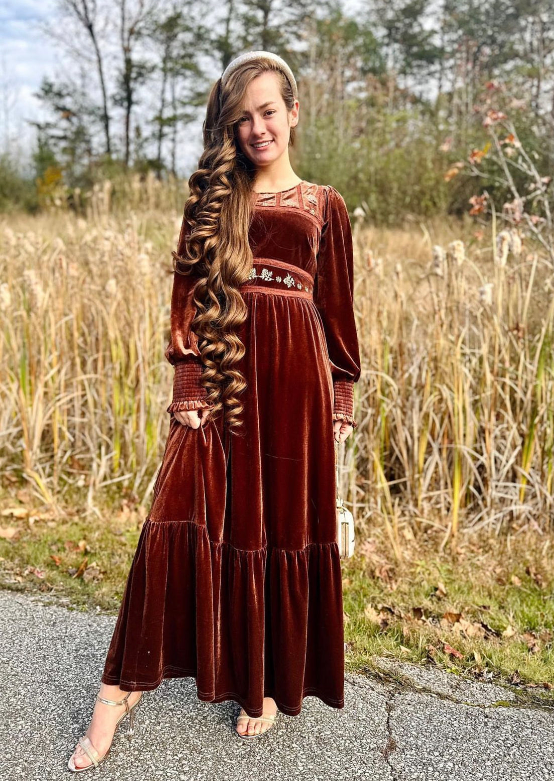 Ramsey Velvet Dress