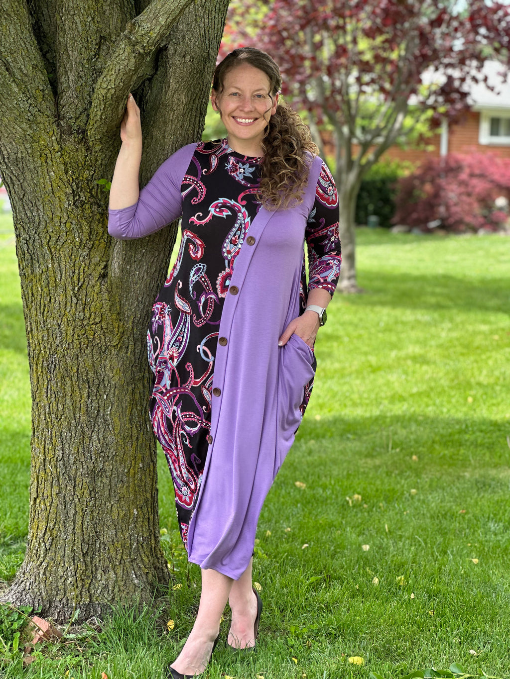 Plus size dresses modest top