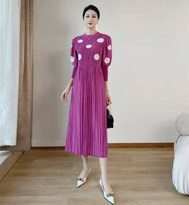 Deanna Dress-Rose Red