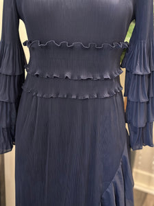 Valencia Dress-Navy