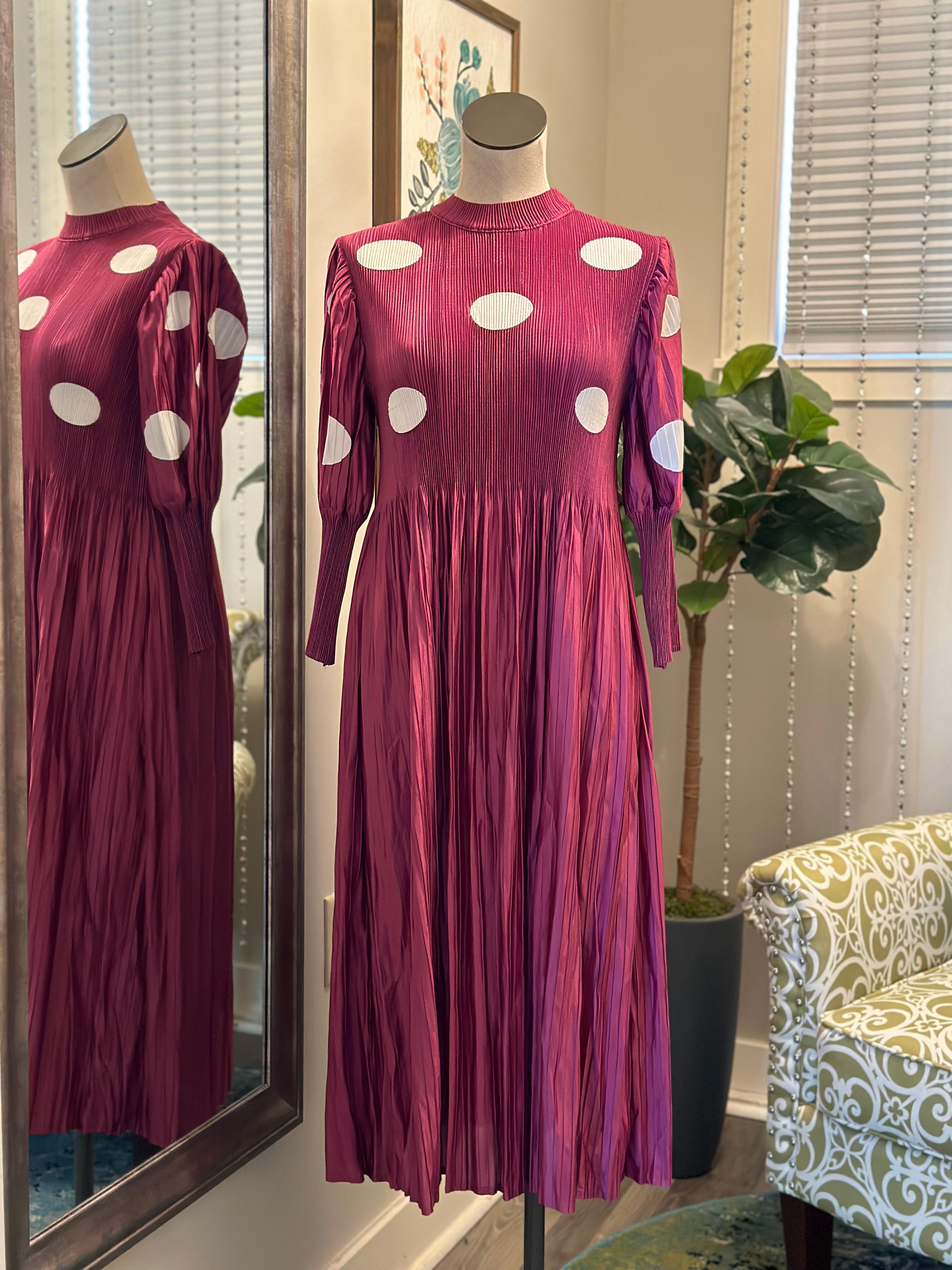 Deanna Dress-Rose Red