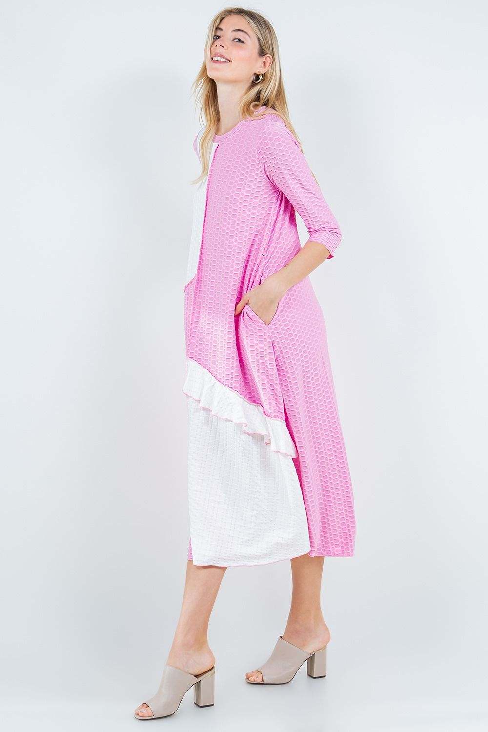 Charleigh Dress-Pink