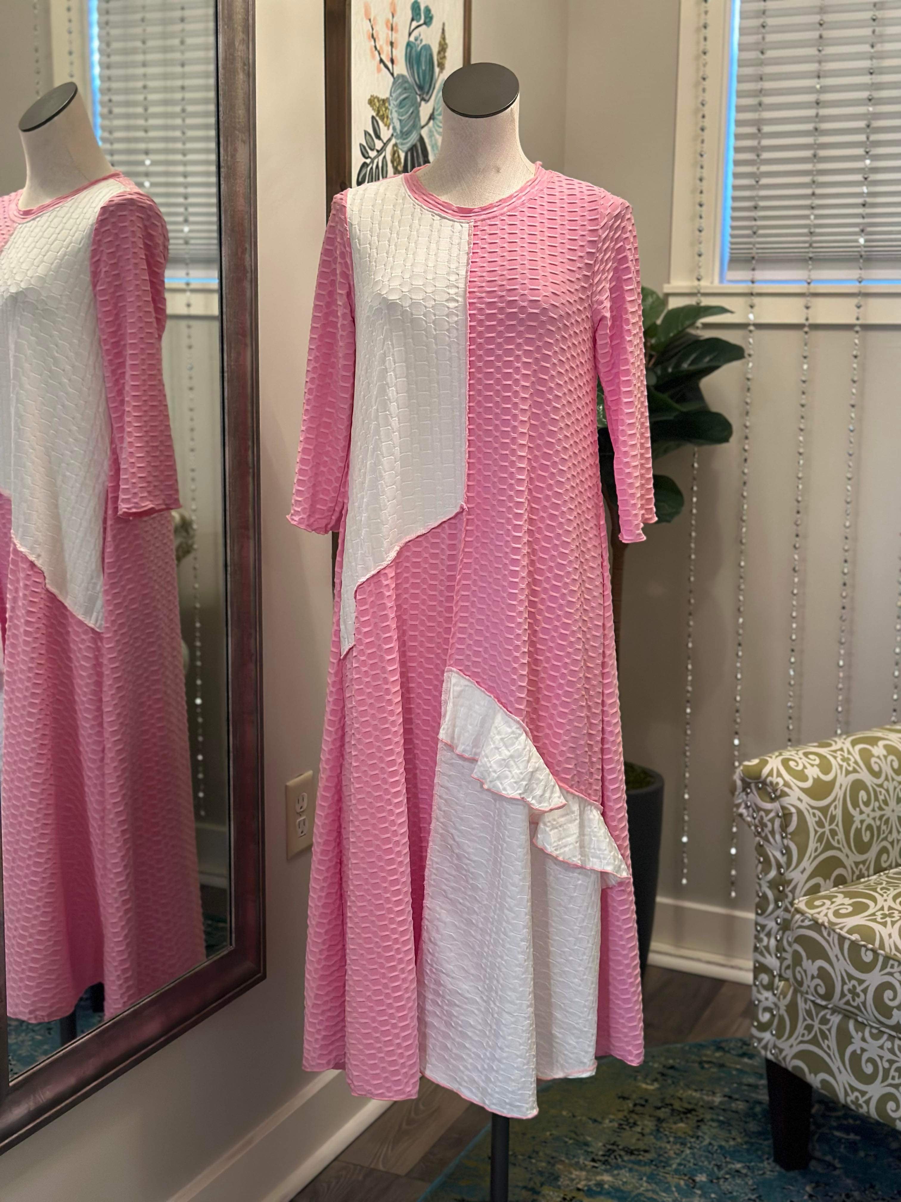 Charleigh Dress-Pink