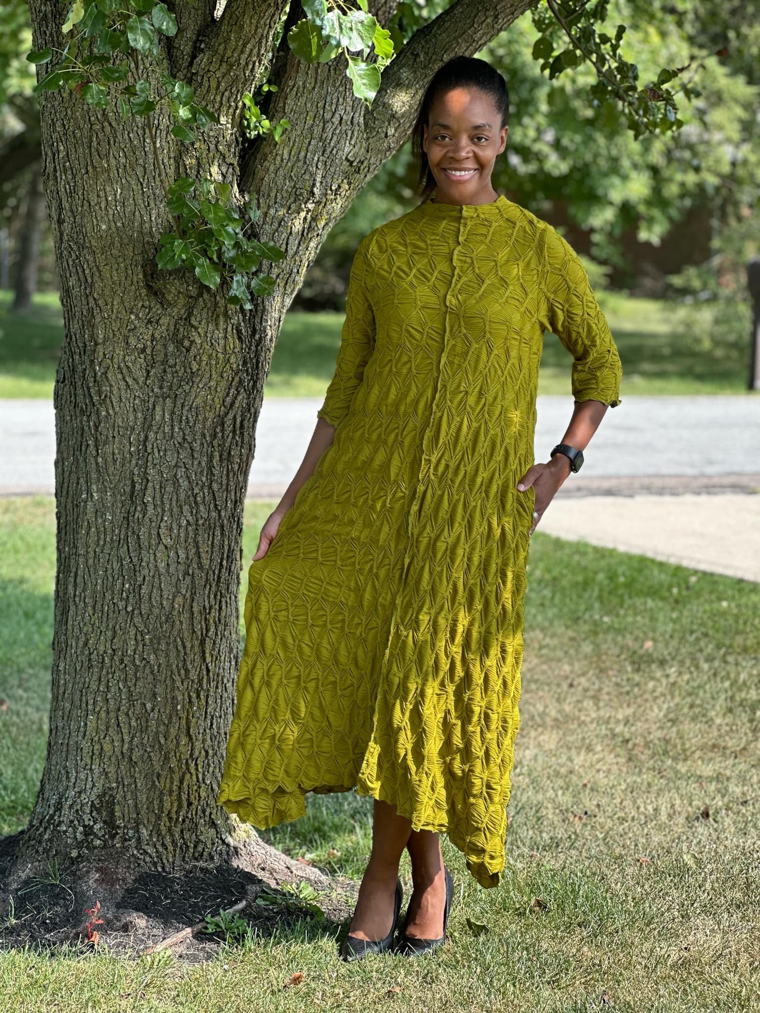 madison midi dress Madison Midi Dress Medium / Pistashio