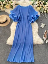Madelyn Dress-Blue