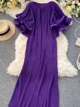 Madelyn Dress-Purple