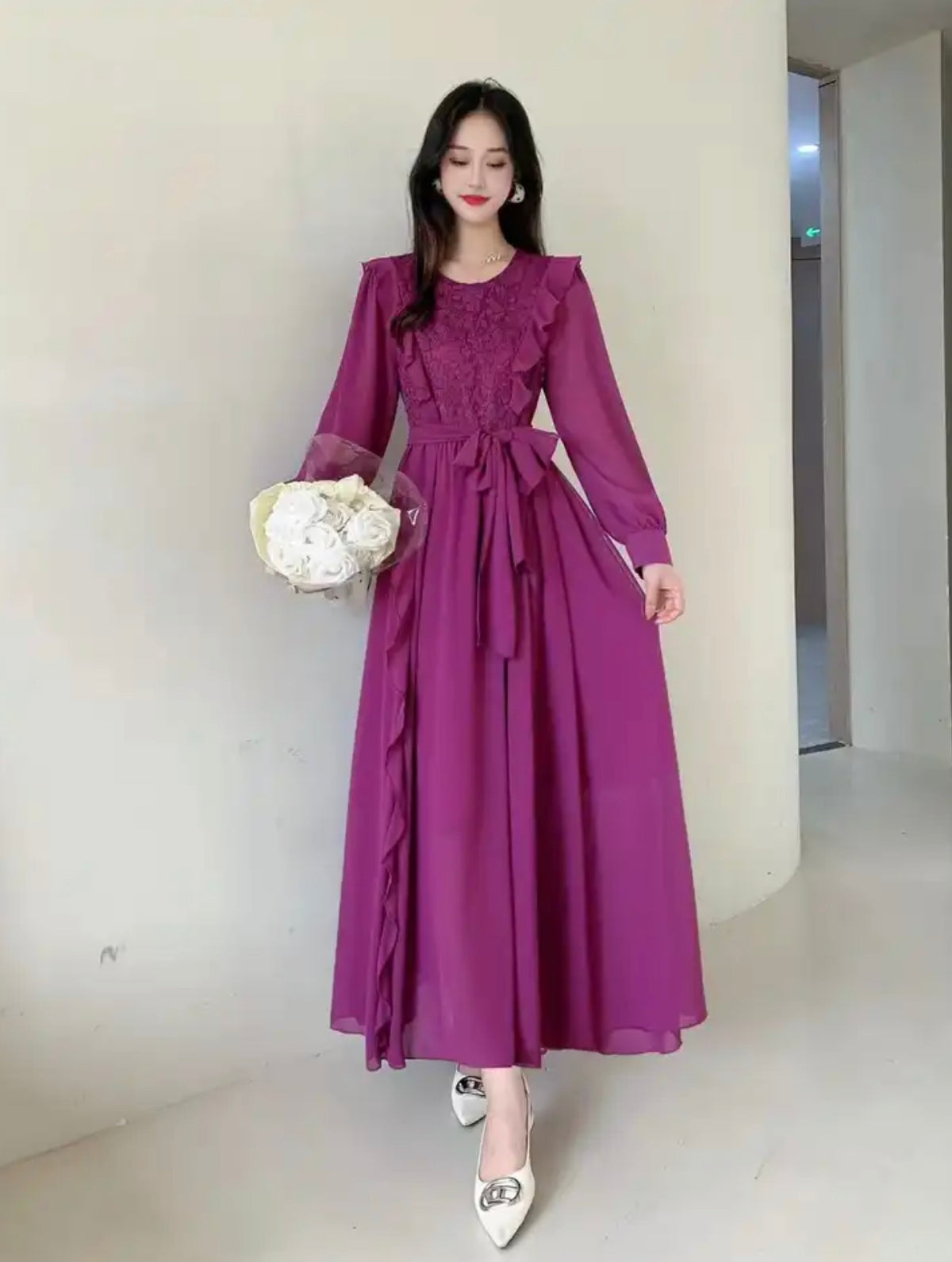 Shelby Dress-Purple