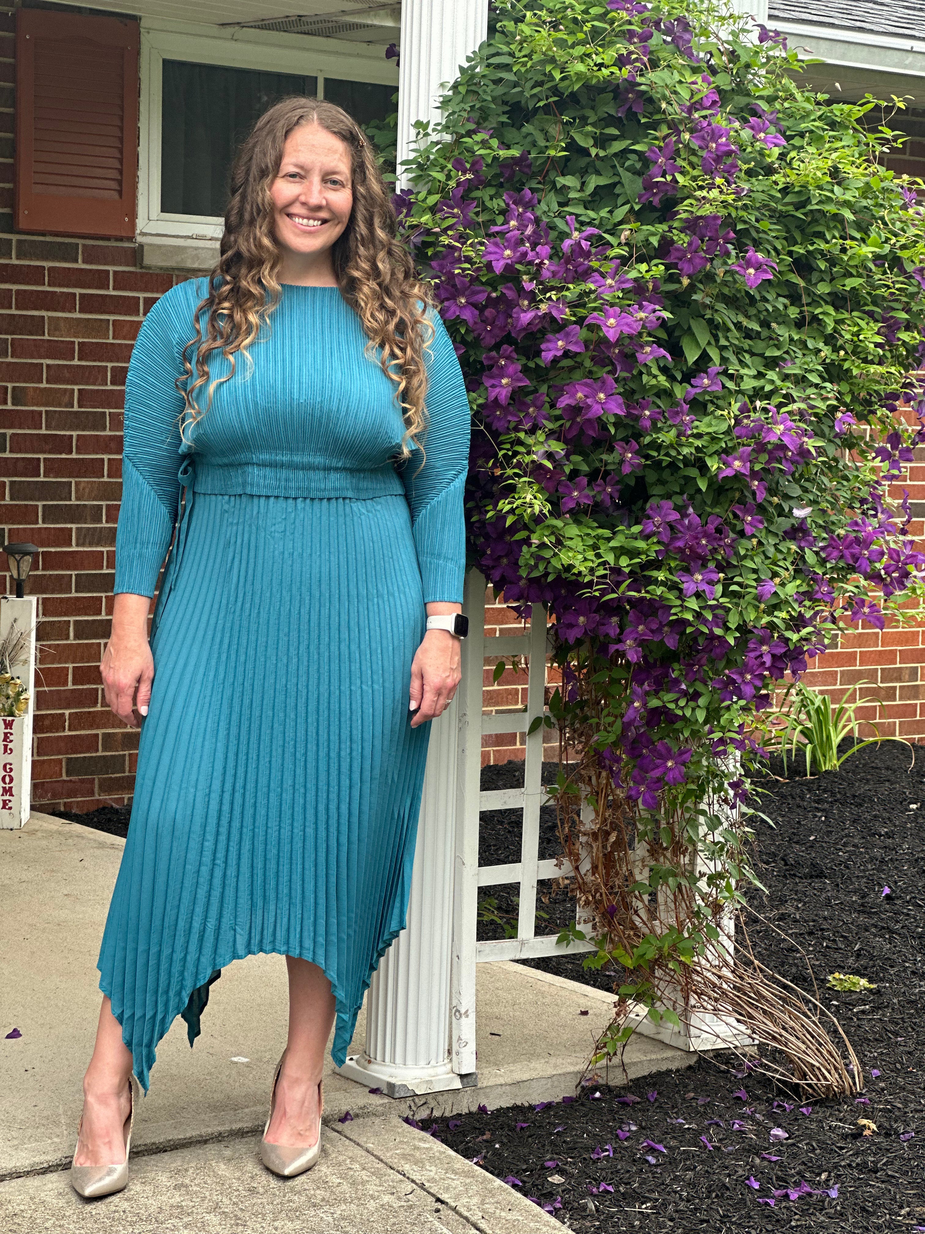 Jessica Pleated Dress