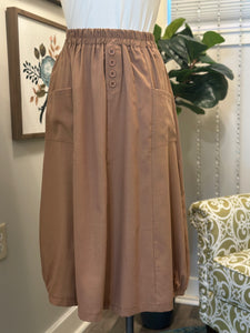 Hanna Skirt-Khaki
