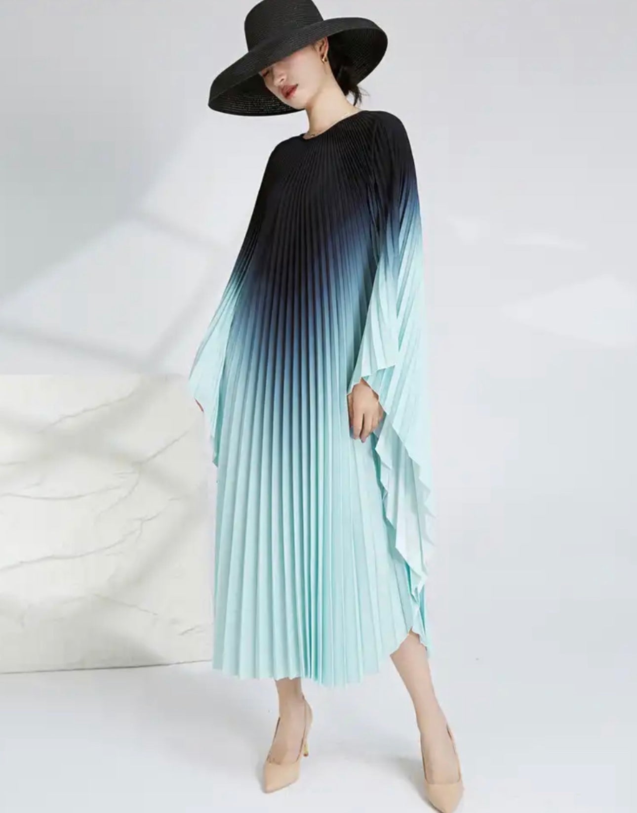 Millicent Pleated Dress
