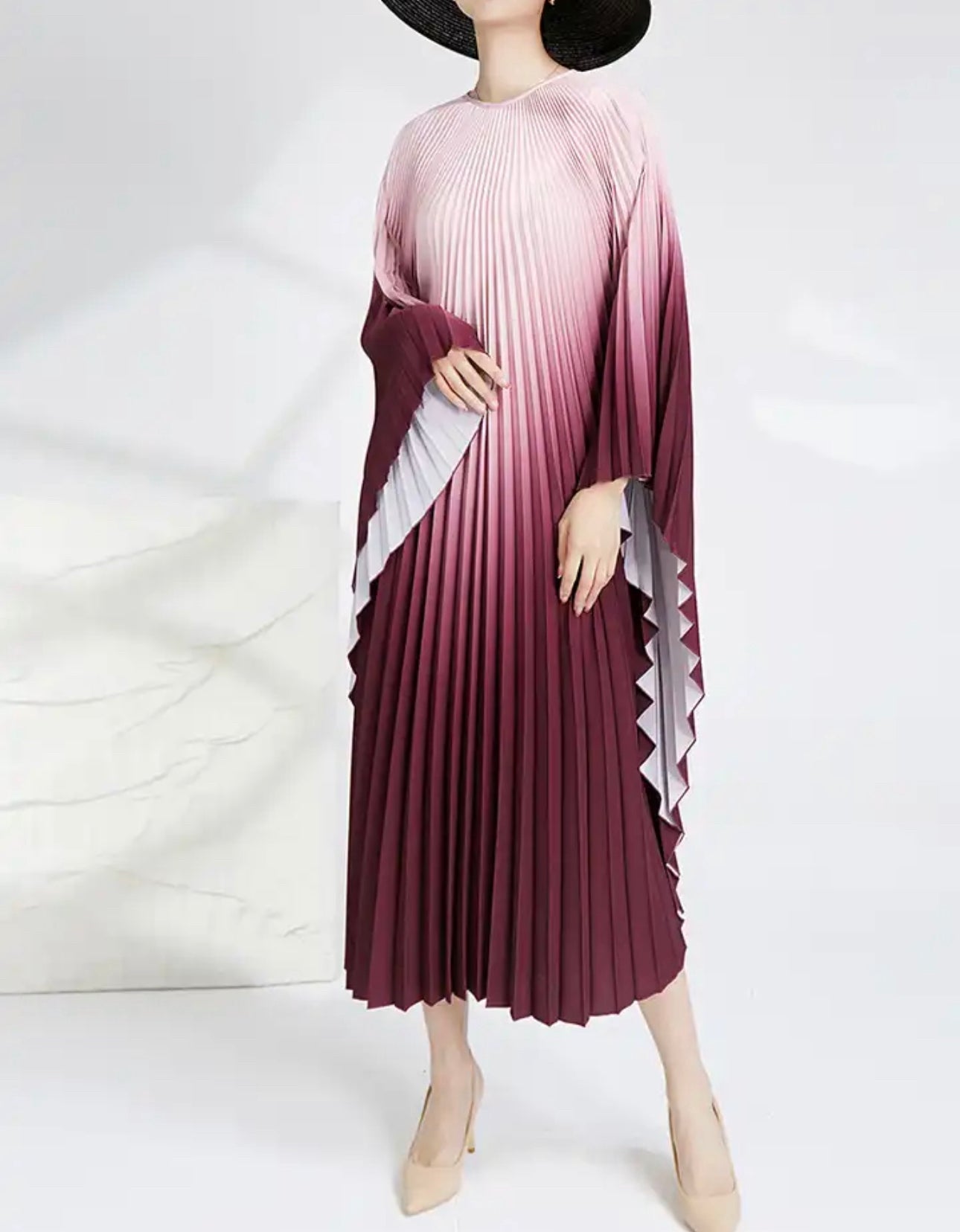 Millicent Pleated Dress