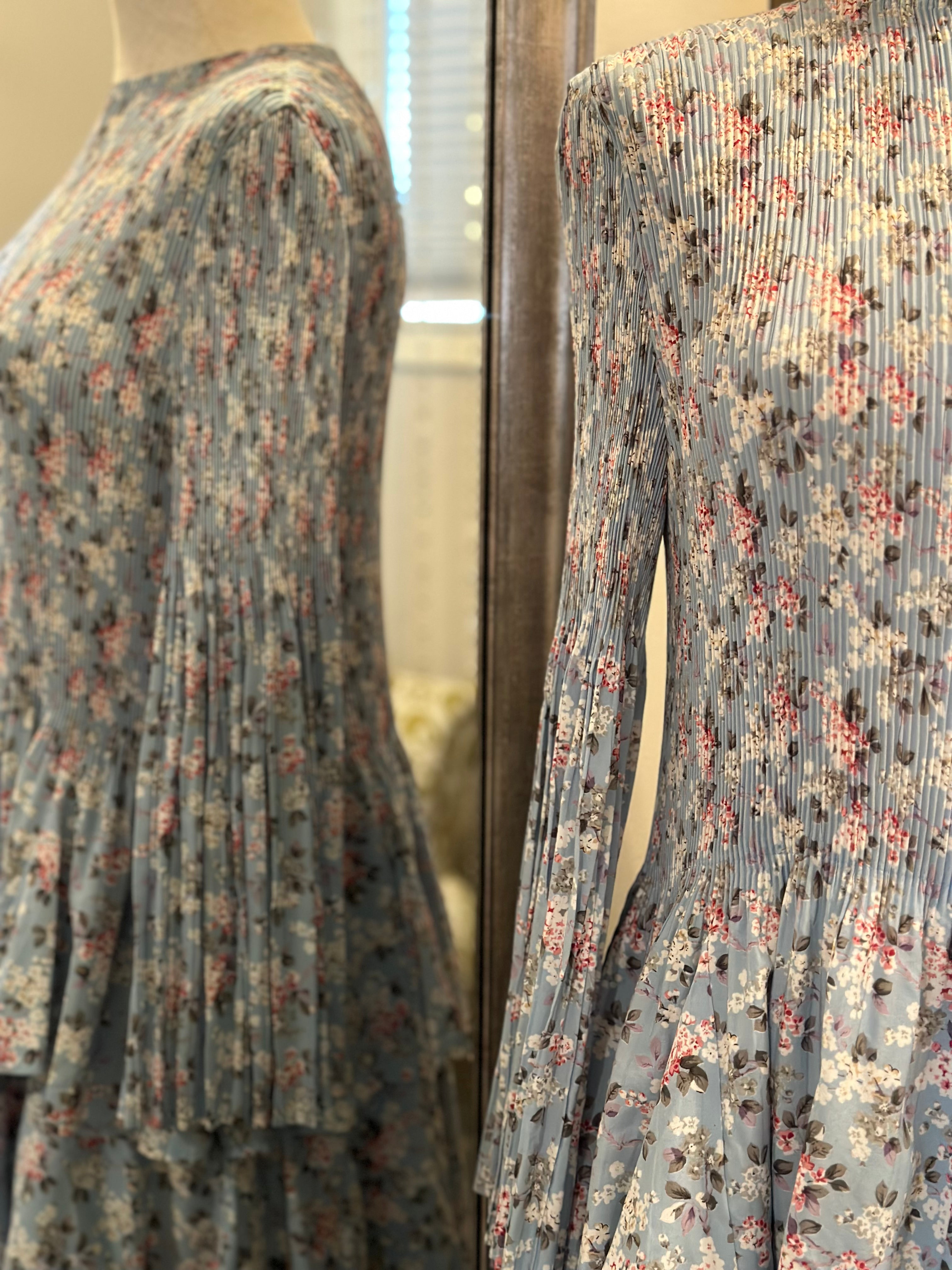 Gabriella Maxi Dress-Blue